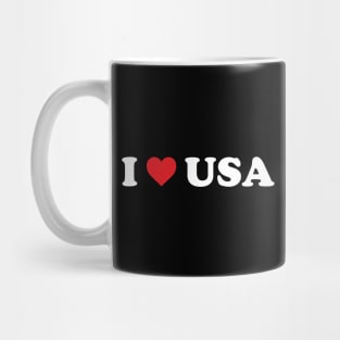 I ❤️ USA Mug